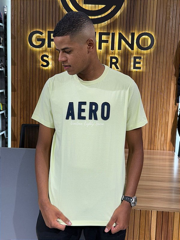 Camiseta Aeropostale Verde 871101252