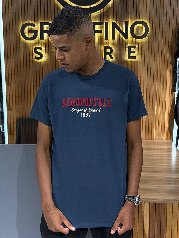Camiseta Aeropostale Marinho 871101162