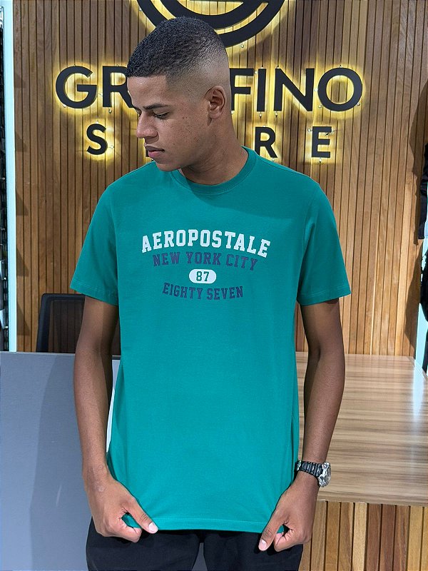 Camiseta Aeropostale Verde 8790185
