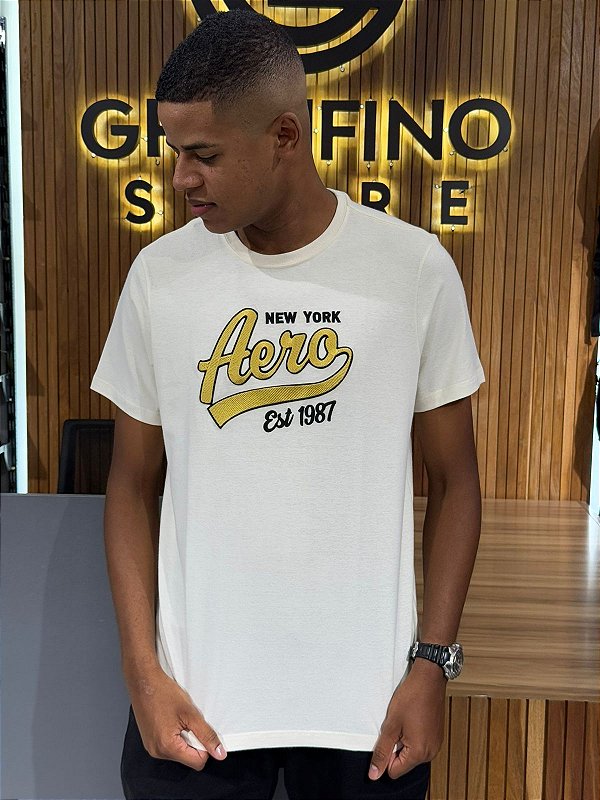 Camiseta Aeropostale Branca 8790153