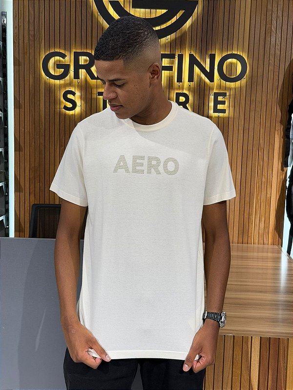 Camiseta Aeropostale Creme 87901151
