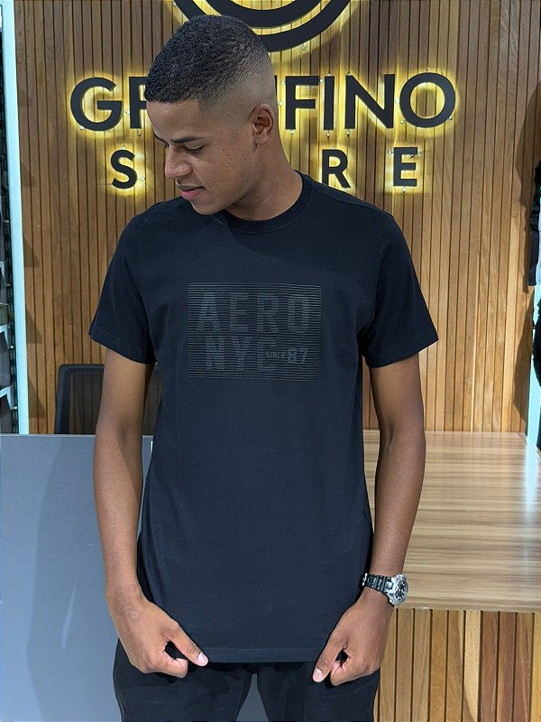 Camiseta Aeropostale Preta 8790114