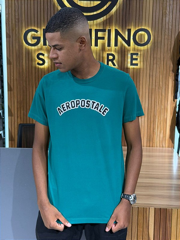 Camiseta Aeropostale Verde 87901120