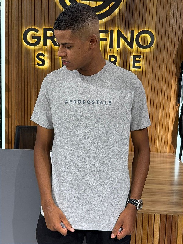 Camiseta Aeropostale Cinza 8790103