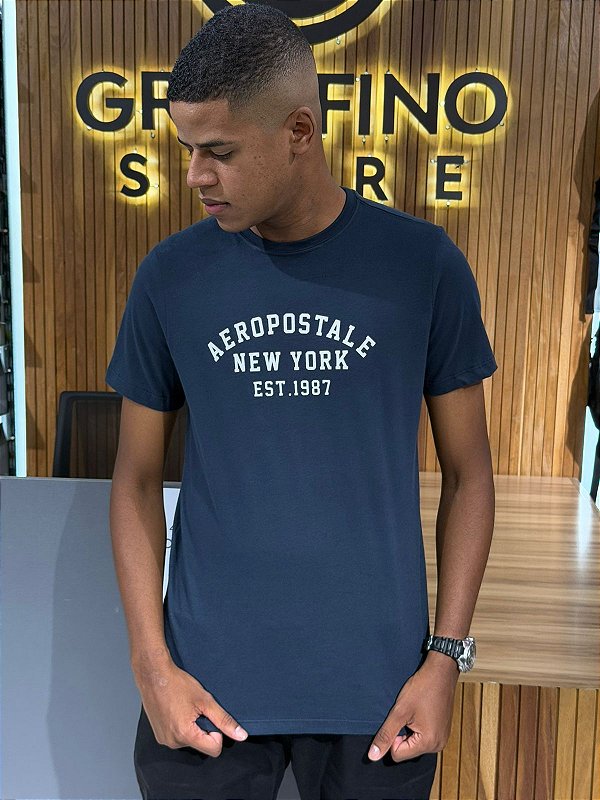 Camiseta Aeropostale Marinho 871101189