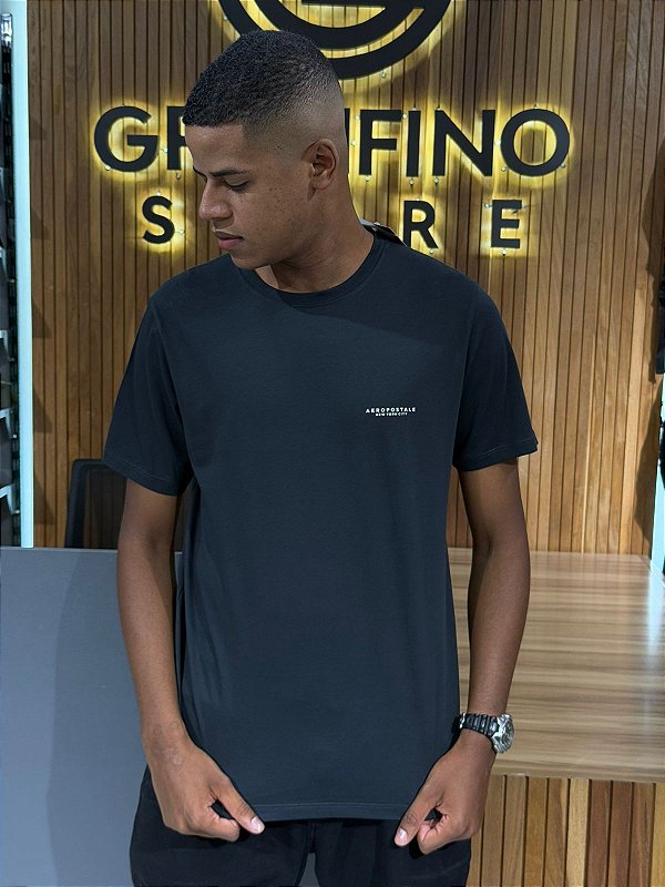 Camiseta Aeropostale Preta 871101174