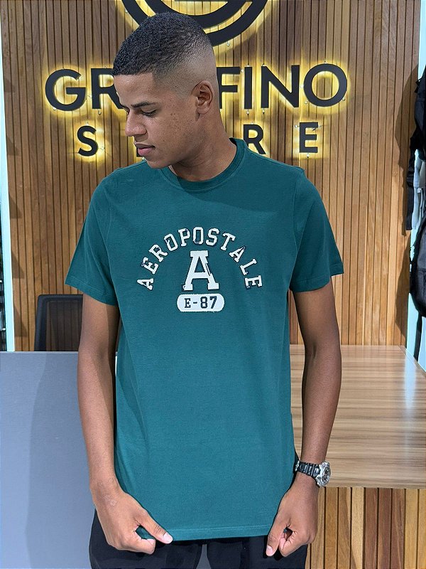 Camiseta Aeropostale Verde 871101158