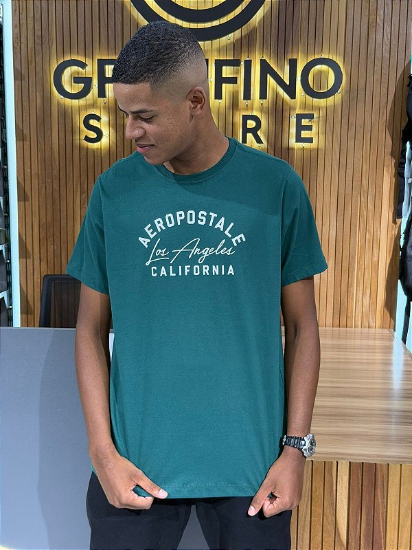Camiseta Aeropostale Verde 871101130