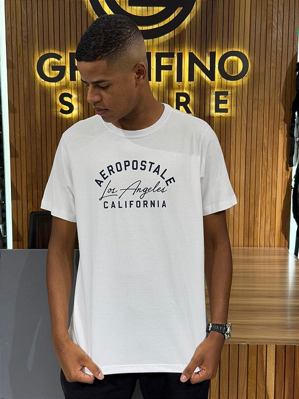 Camiseta Aeropostale Branca 871101130