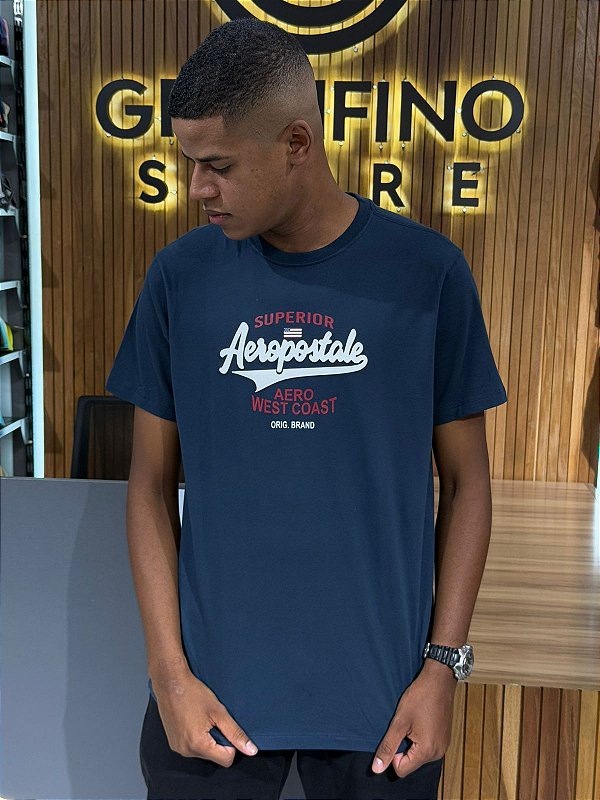 Camiseta Aeropostale Marinho 871101112