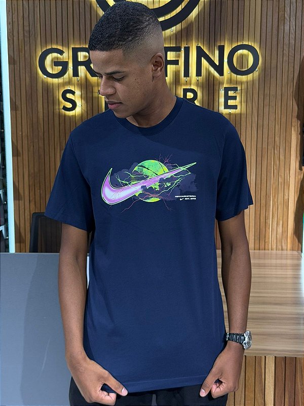 Camiseta Nike Marinho FN0817