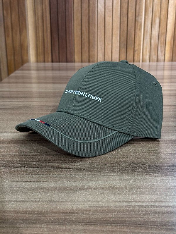 Boné Tommy Hilfiger Verde Militar THAMOAM13001