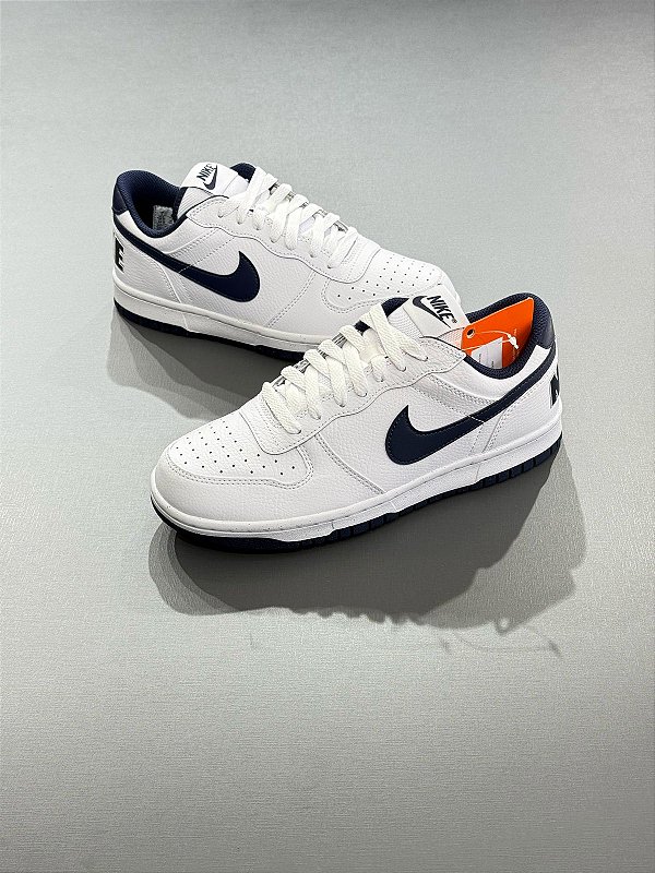 Tênis Nike Big Low  Branco e Azul