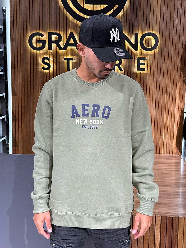Moletom Careca Aeropostale Verde 87120802
