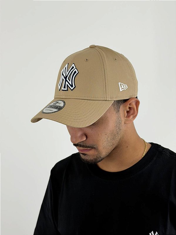 Bone New Era NY Yankees Bege 60766823