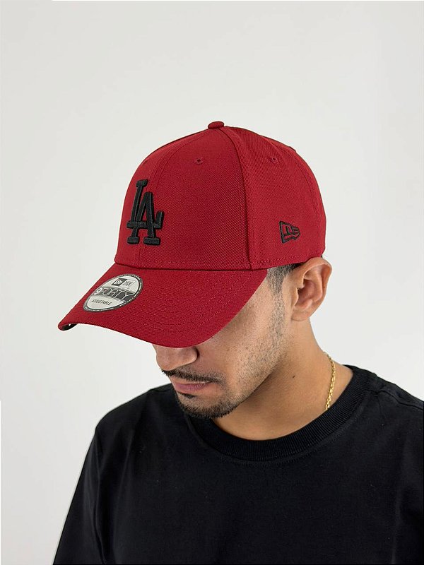 Bone New Era LA Dodgers Vinho 60766830