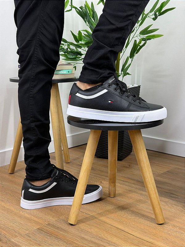 Tênis Tommy Hilfiger Jay 13A Preto FM04166