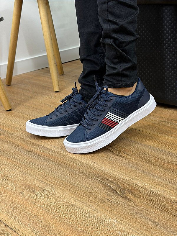 Tênis Tommy Hilfiger New Malcolm Azul FM02836