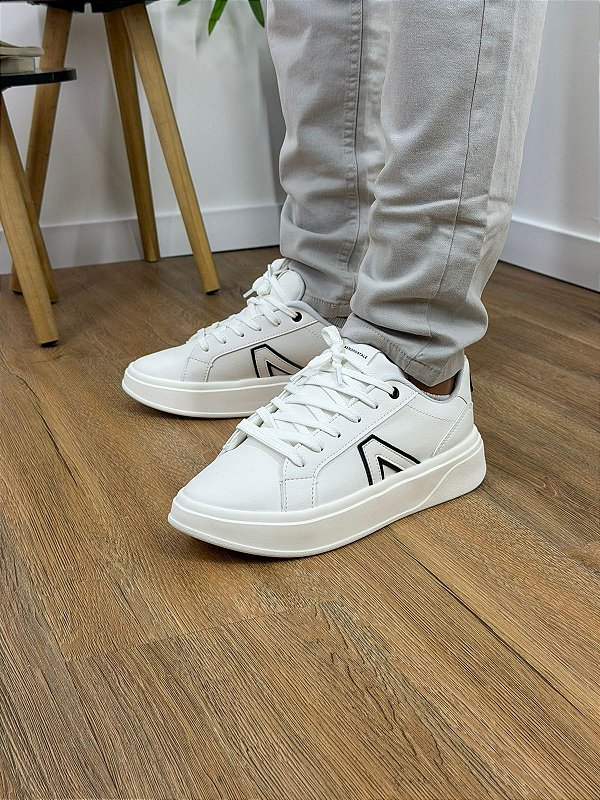 Tenis Aeropostale Branco, Preto e Off White 84133405-1