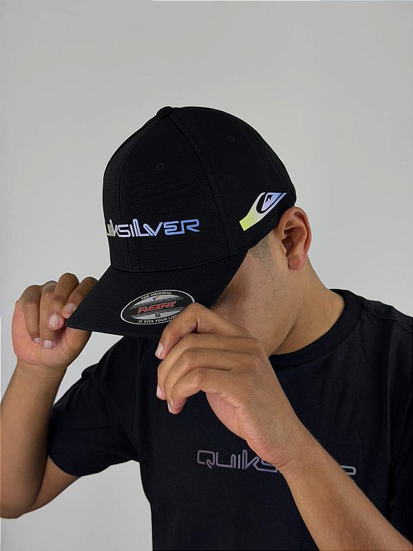 Boné Quiksilver Gradient Type Holmes Preto Q911A0368
