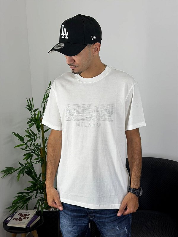 Camiseta Armani Exchange Branca AF10364