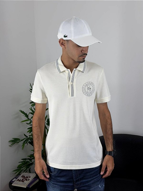Polo Lacoste Off White PH9960