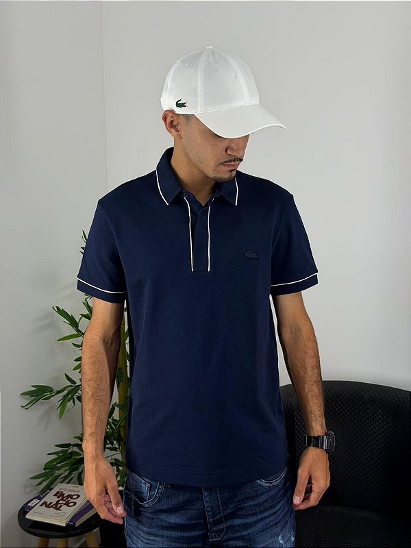Polo Lacoste Azul Marinho PH8184