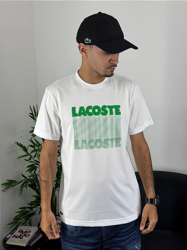 Camiseta Lacoste Branca TH4781