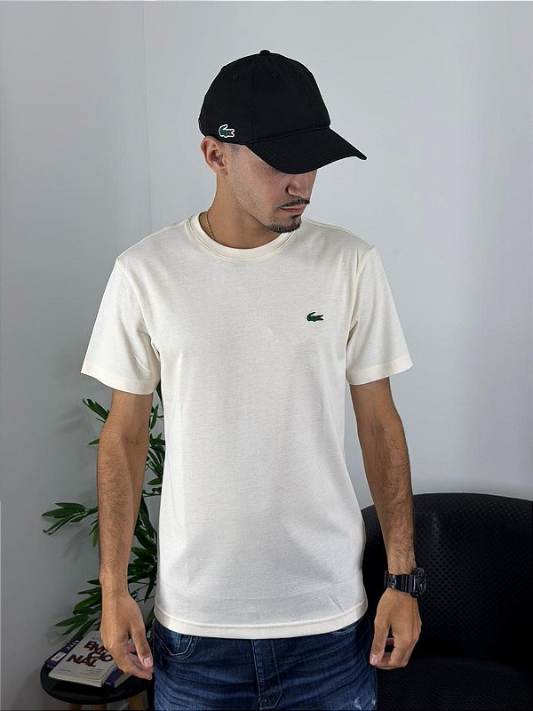Camiseta Lacoste Branca TH4780