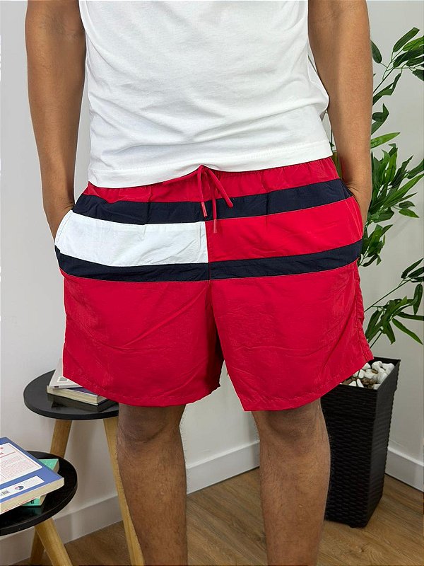 Beachwear Tommy Hilfiger Vermelha THUM0UM03474