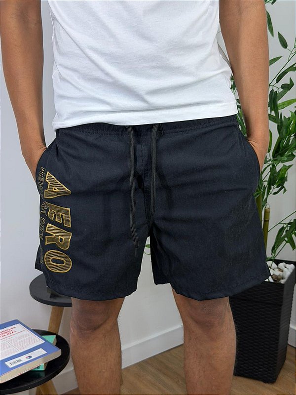 Beachwear Aeropostale Preta 87137817