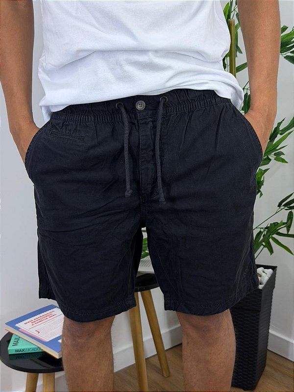 Bermuda Aeropostale Sarja Preta 87135101-1