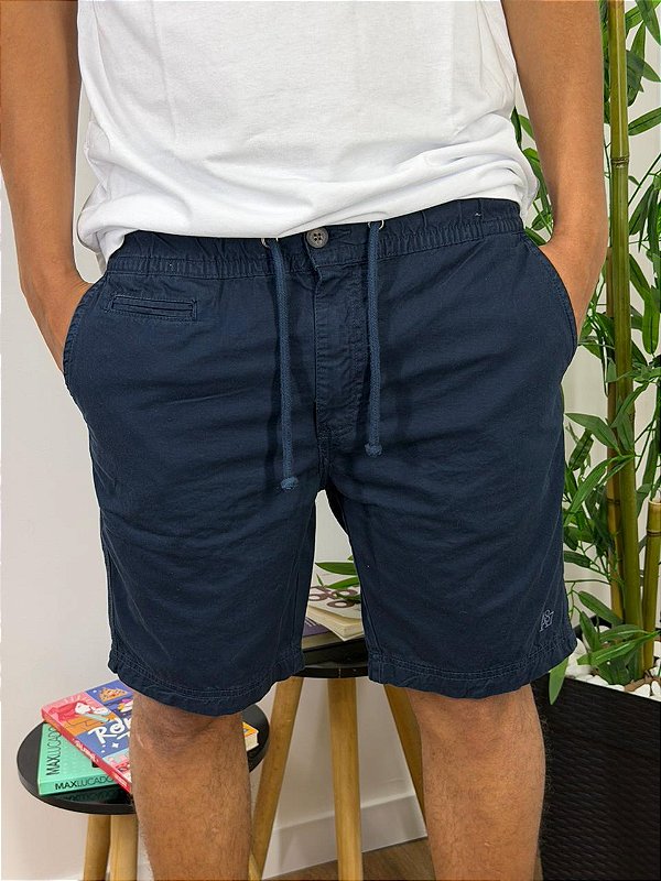 Bermuda Aeropostale Sarja Azul Marinho 87135101-2