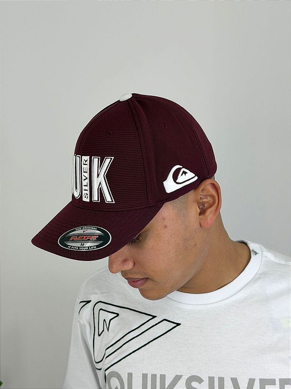 Boné Quiksilver Quik Outdoor Vermelho Escuro Q911A0364