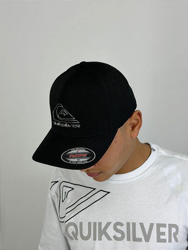 Boné Quiksilver Omni Chrome Line Preto Q911A0383