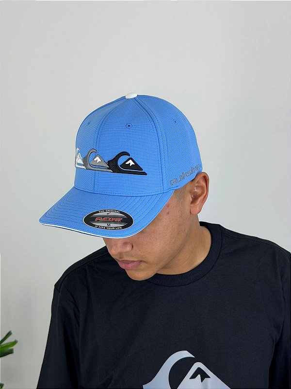 Boné Quiksilver Bem Three Logo Azul Bebê Q911A0375