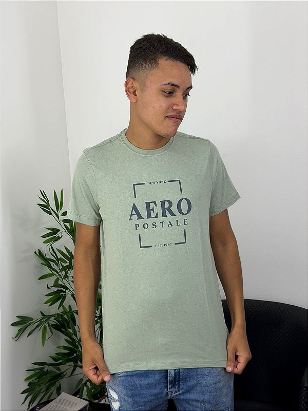 Camiseta Aeropostale Silkada Verde 87130167