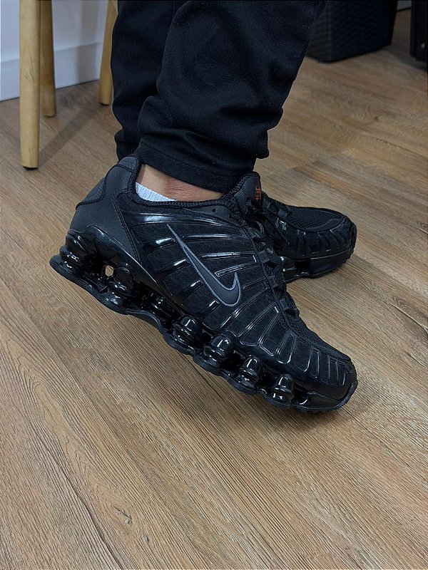 Nike Shox TL Preto com Preto AV3595-002