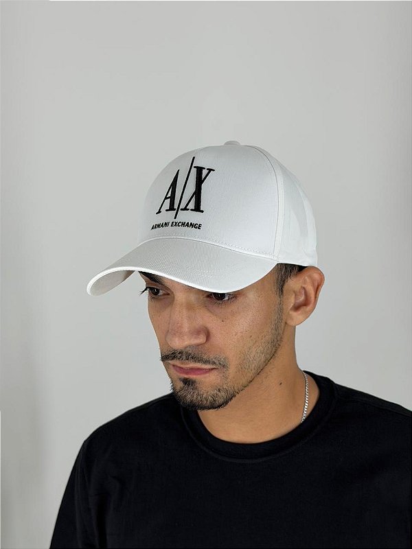 Boné Armani Exchange Branco 8052467832009