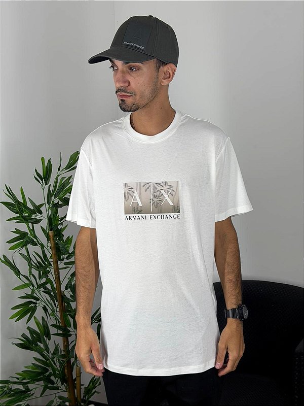 Camiseta Armani Exchange Branca AF103582-U8120