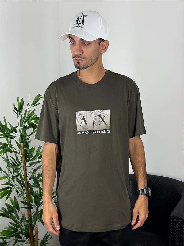 Camiseta Armani Exchange Verde Escuro AF103582-U8120