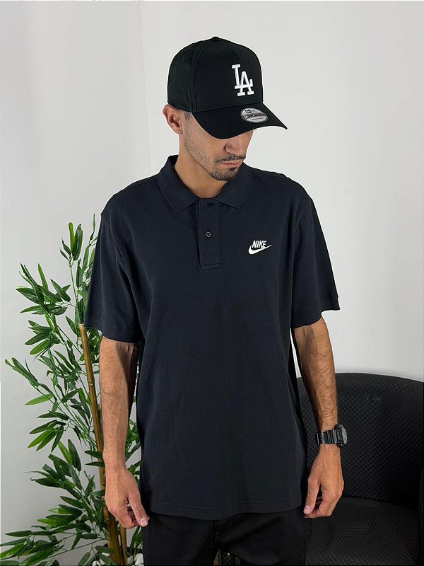 Polo Nike Preta CJ4456-010
