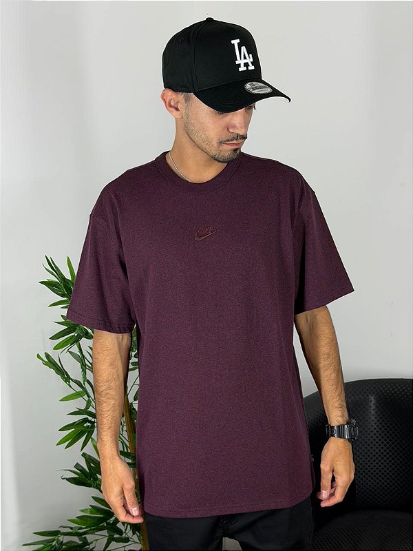 Camiseta Nike Vinho Mesclado DO7392-652