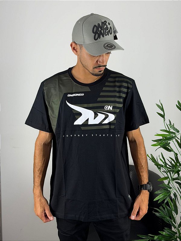 Camiseta Onbongo Preta ON437