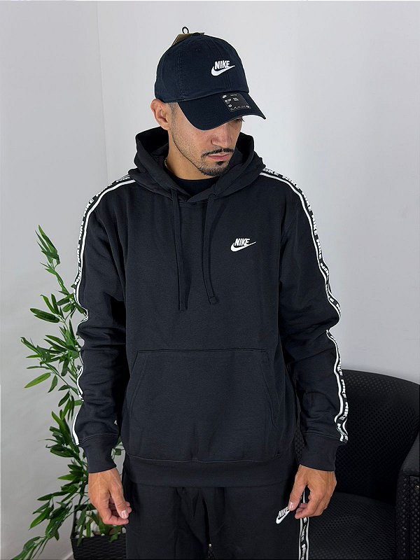 Agasalho Nike Club FLC GX HD Preto FB7296-010