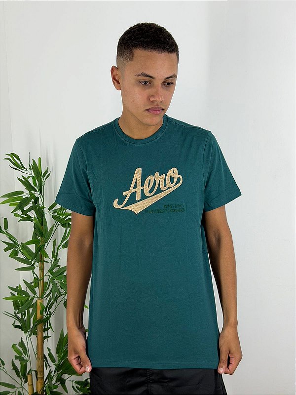 Camiseta Aeropostale Platinum Verde 87140115