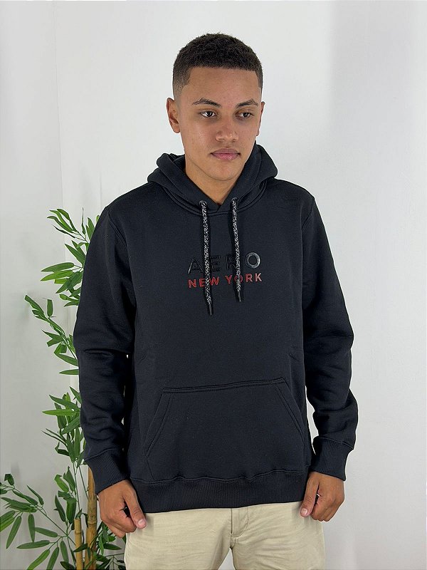 Moletom Aeropostale Platinum Preto 87126005