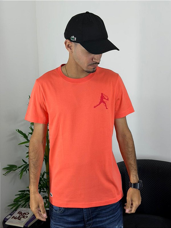 Camiseta Lacoste Djokovic Laranja TH1044