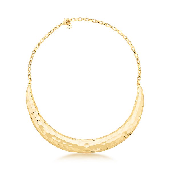 CHOKER MODELO ARO DOURADO ORGANICO