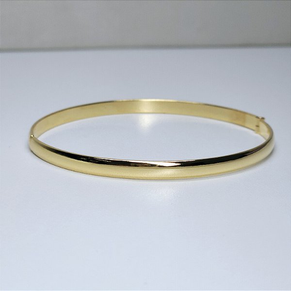 BRACELETE DOURADO LISO